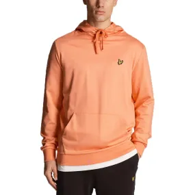 Lyle & Scott Fly Fleece Golf Hoodie - Course Coral