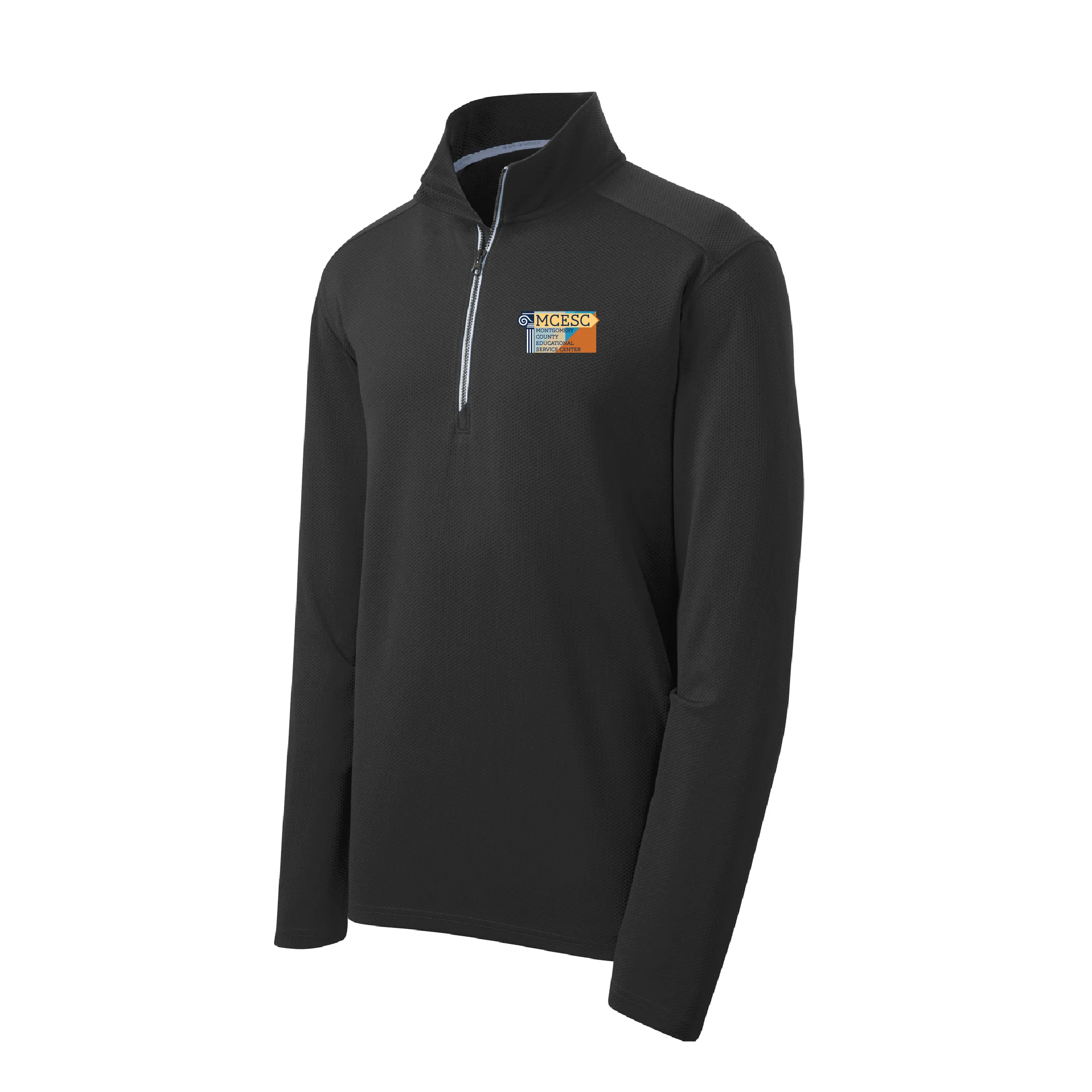 MCESC Sport-Wick Textured 1/4-Zip Pullover