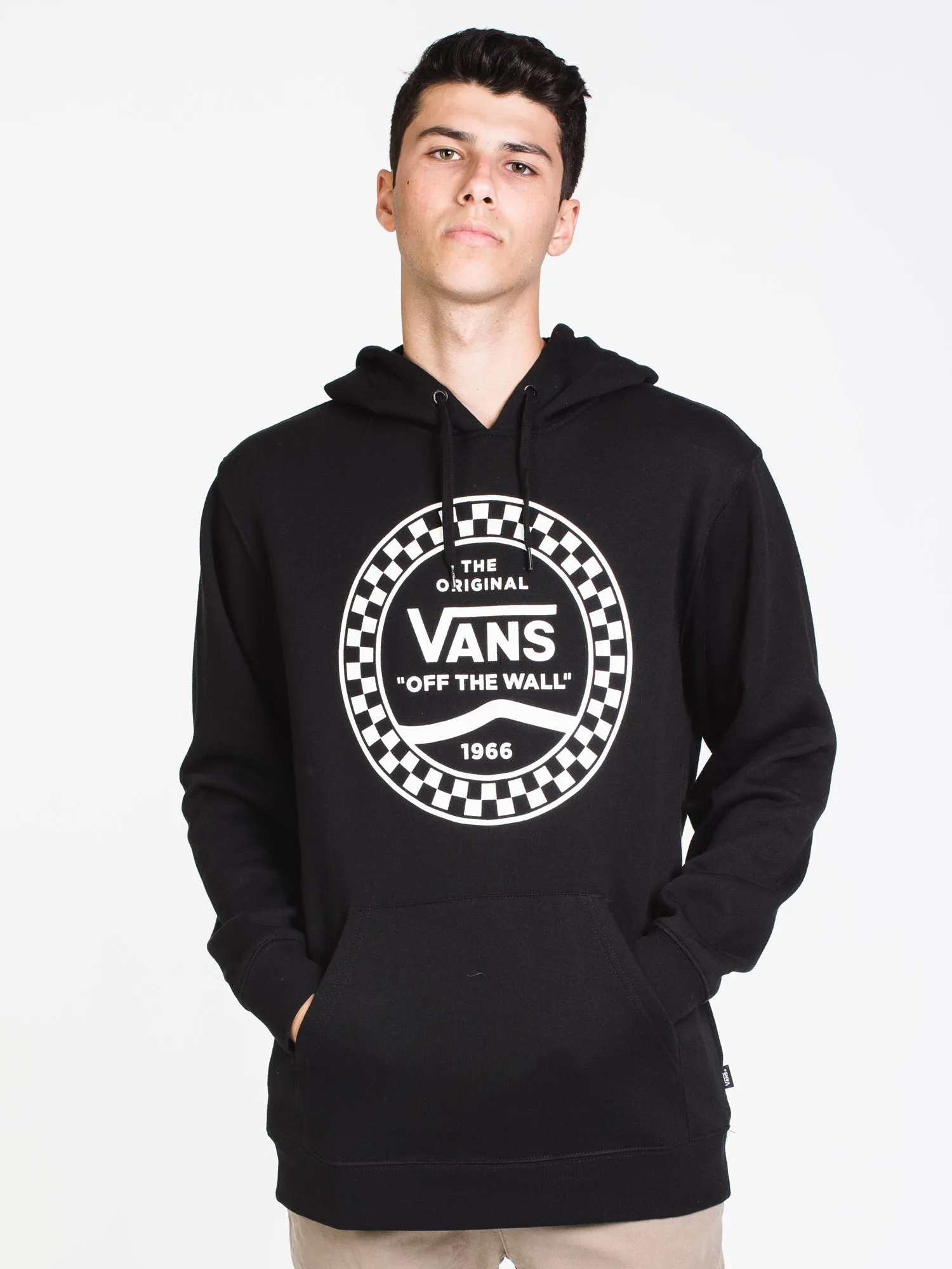 MENS CHECKERED SIDE STR FRONT PULLOVER - CLEARANCE