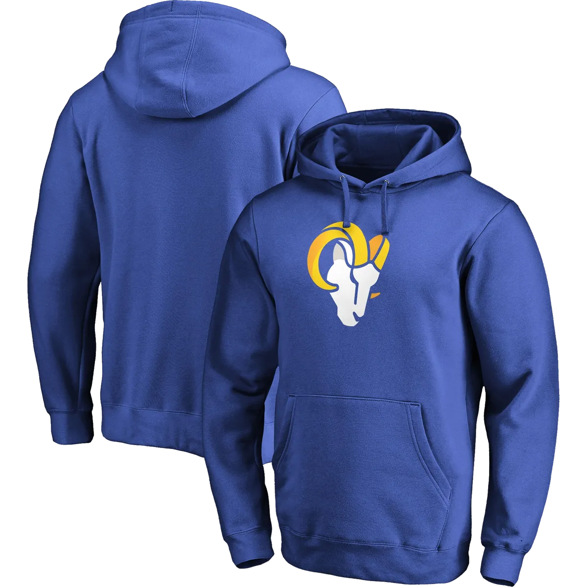 Men's Rams Primary Logo Pullover Hoodie