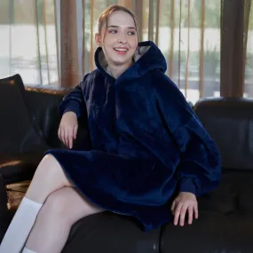 Midnight Blue - Hoodie Blanket - Comfy Series