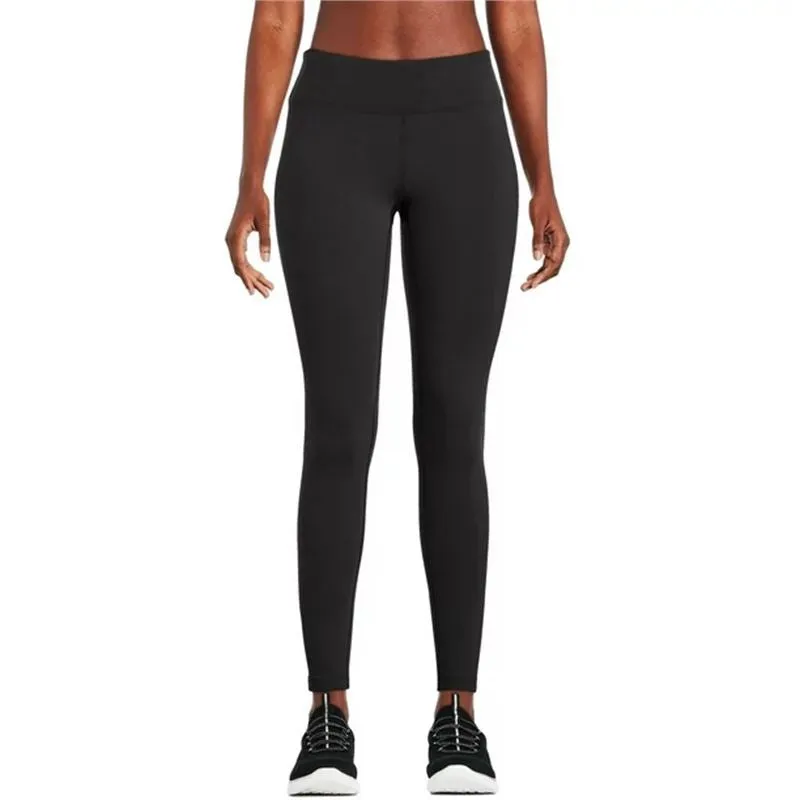 New Athletic Works Women's Mid-Weight Thermal Pant, Black, Sz M