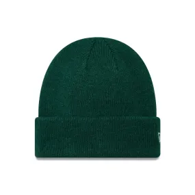 New Era Seasonal Dark Green Cuff Knit Beanie Hat