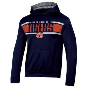 New - NCAA AuburnTigers Boys' Poly Hooded Sweatshirt - S: Kids Size 6, Lightweight, Long Sleeve, Multicolor