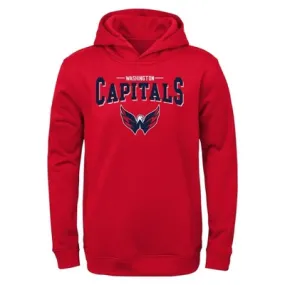 NHL Washington Capitals Toddler Boys' Poly Core Hooded Sweatshirt - 2T