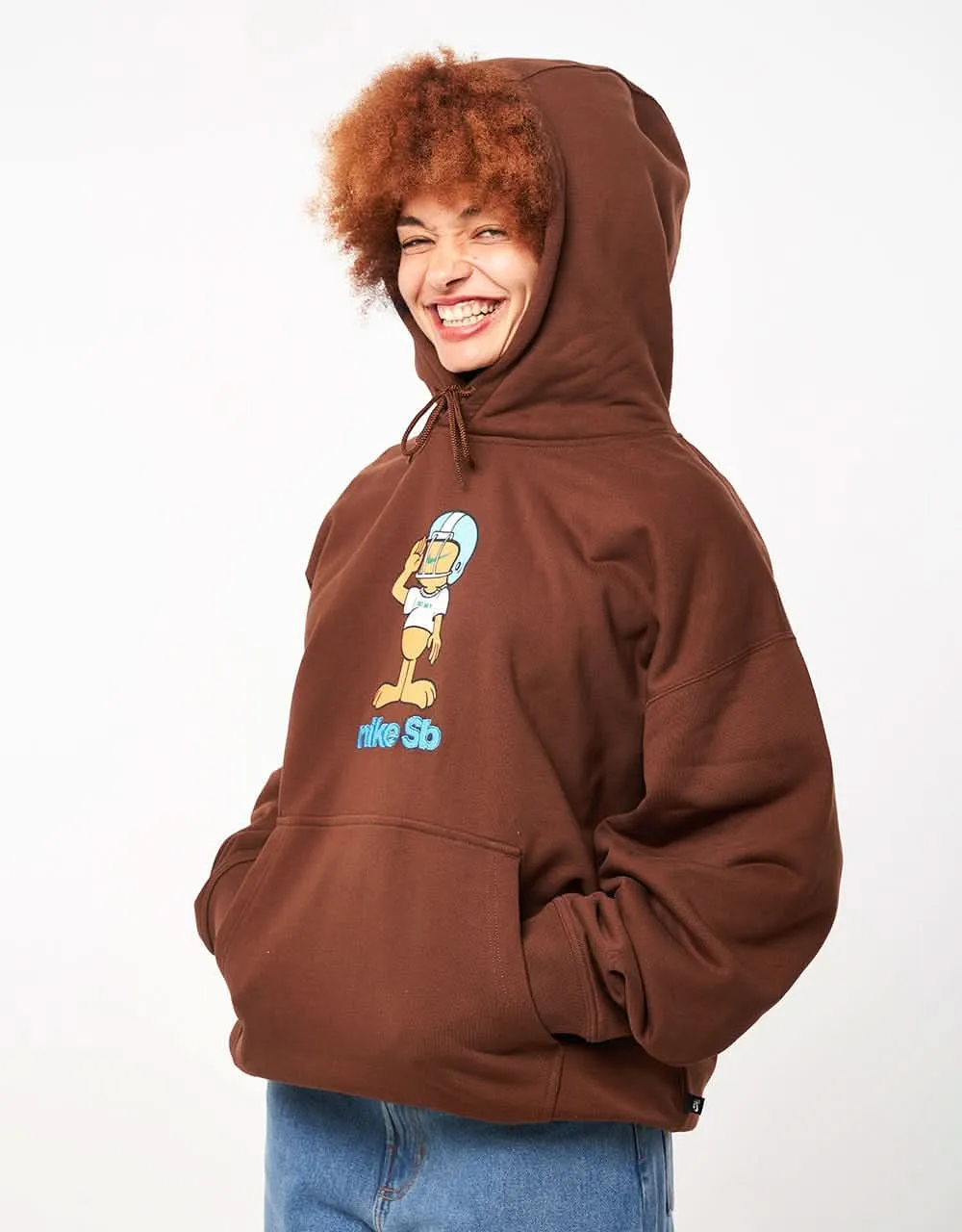 Nike SB Salute GFX Pullover Hoodie - Cacao Wow