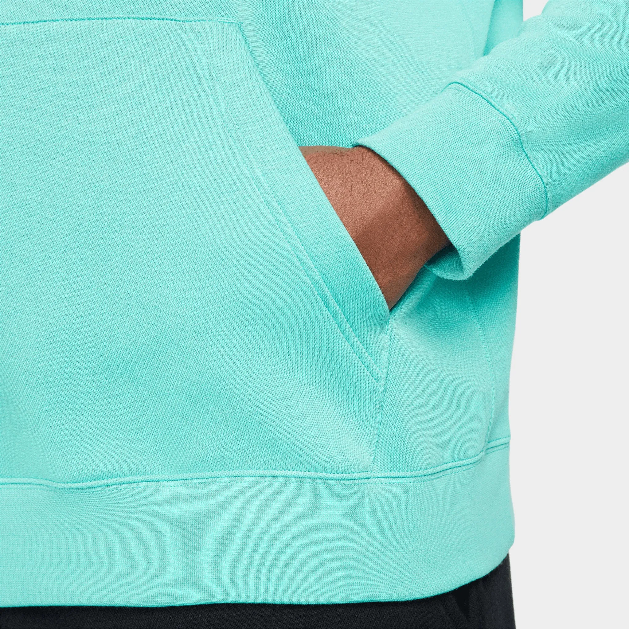 Nike Sportswear Club Fleece Pullover Hoodie Washed Teal / Washed Teal - White