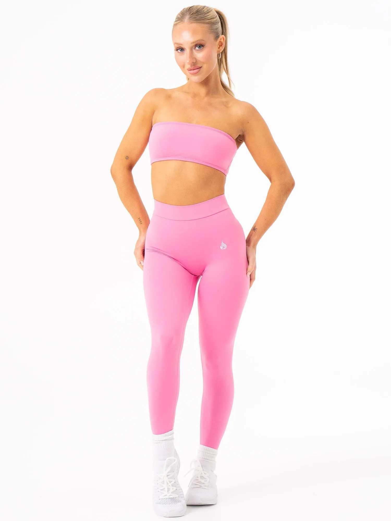 NKD V Scrunch Leggings - Pink