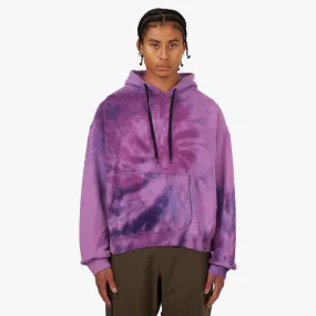 NOMA t.d. Hand Dyed Twist Pullover Hoodie / Purple