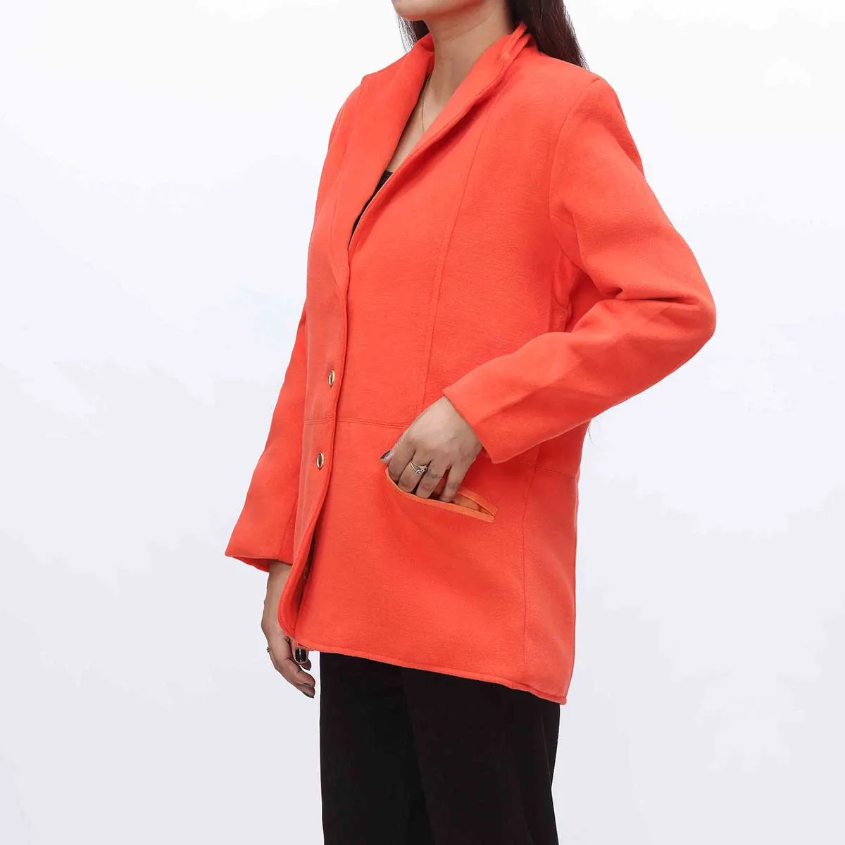 Orange Tweed Blazer PW3065