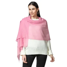 Pink Cashmere Scarf