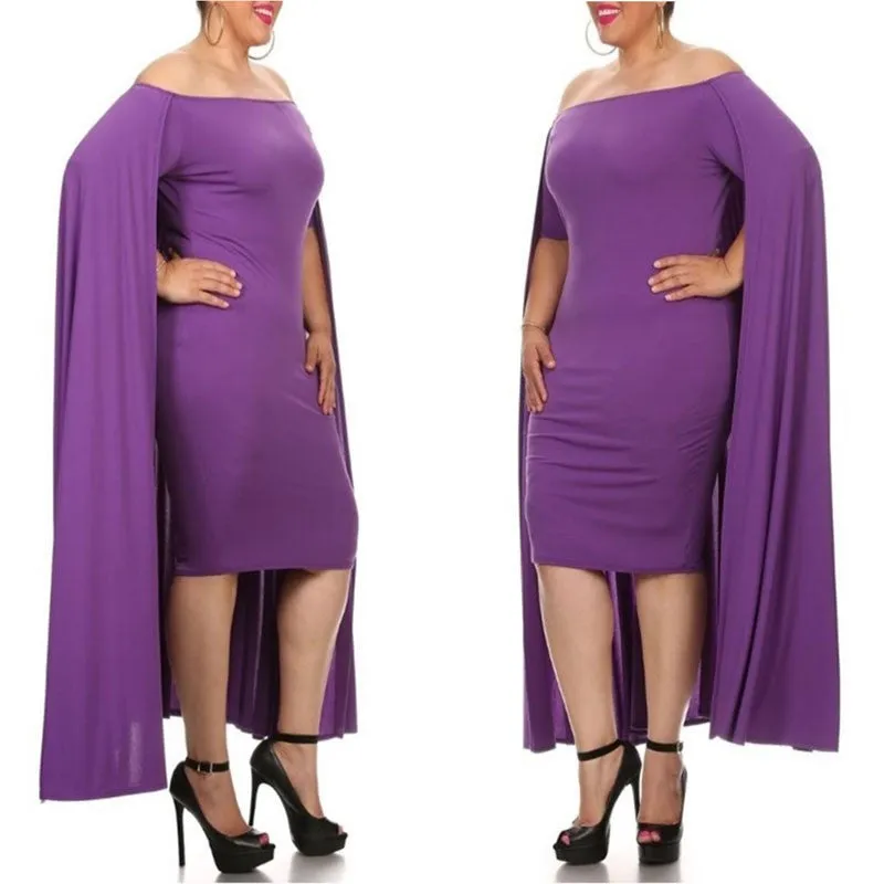 plus sized cape dress/baby shower dress/party dress at Bling Brides Bouquet- Online bridal store