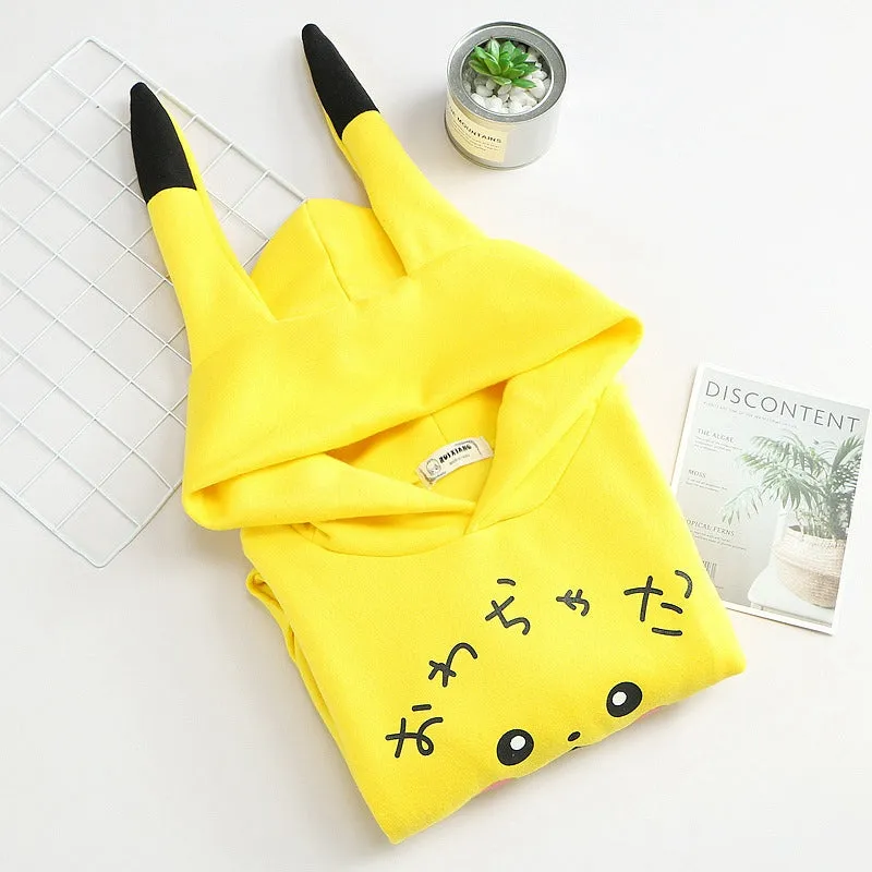 Pokemon Pikachu Yellow Hoodie AD10058