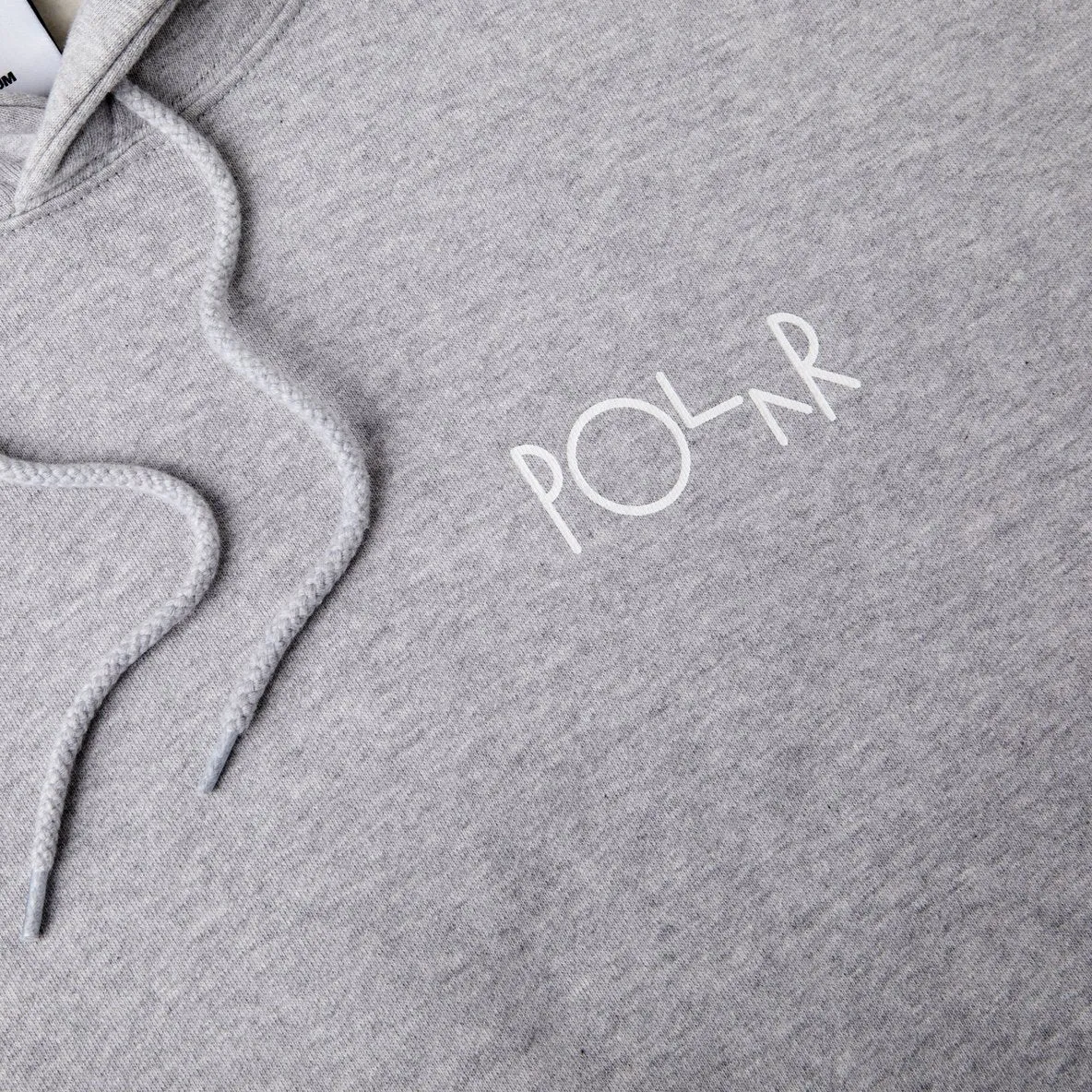 Polar Skate Co 3 Tone Fill Logo Hoodie Sports Grey