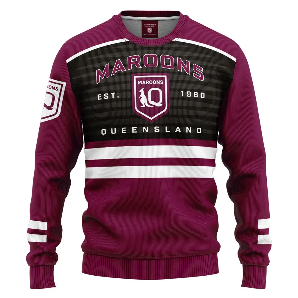 QLD Maroons Kids Victory Pullover