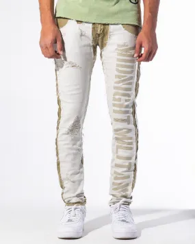 "RESISTANCE" DENIM (EARTH WASH/CANVAS)