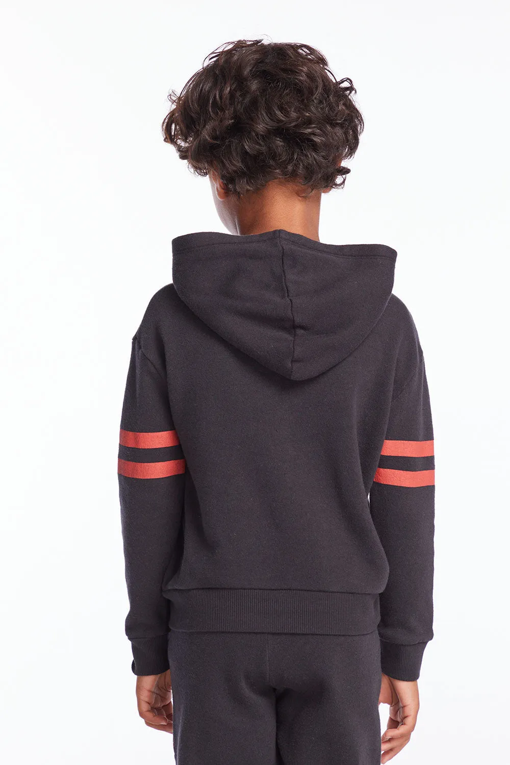 Red Bolt Boys Pullover Hoodie