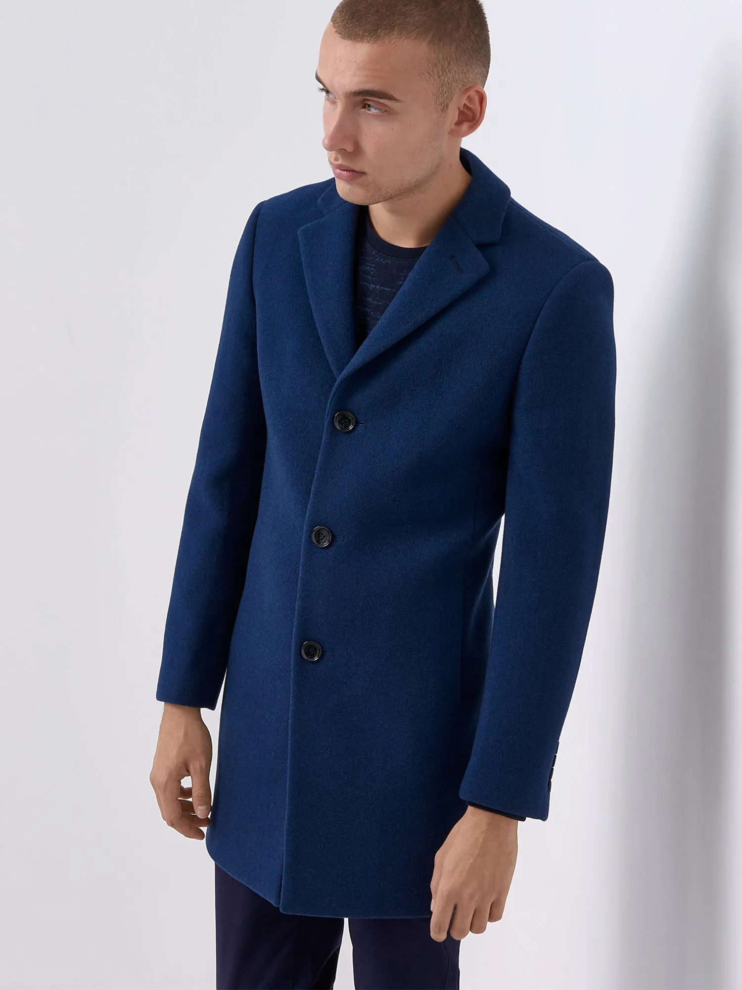 Remus - Blue Rueben Overcoat