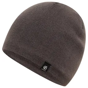 Rethink Embroidered Beanie Hat - Ebony Grey