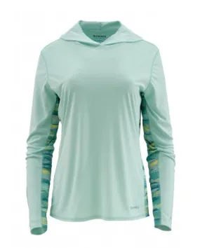 Simms Women's Solarflex Hoody Print/Wintergreen