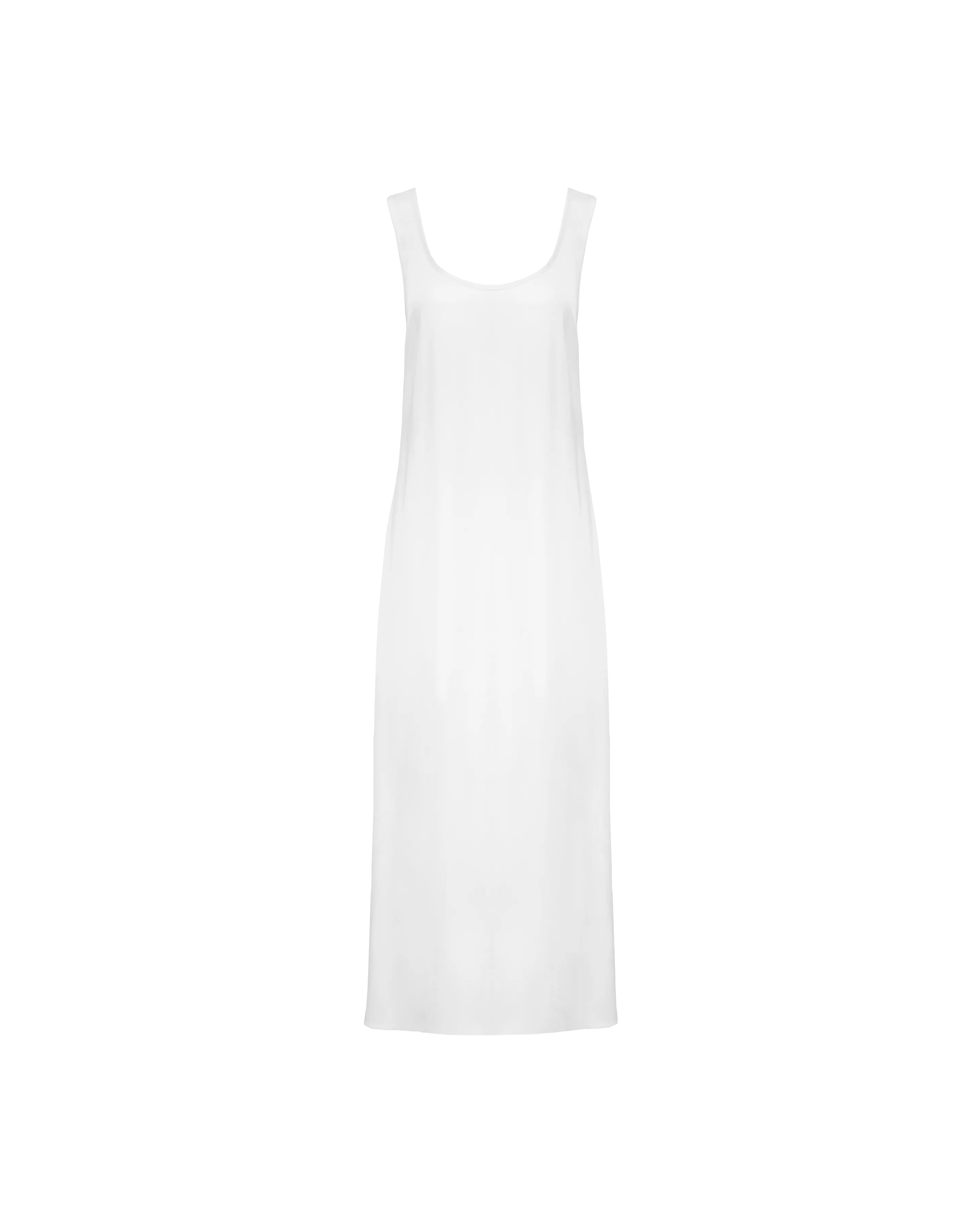 SIMONA SLIP DRESS WHITE