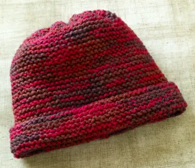 Soft Berry Hat Pattern (Knit)