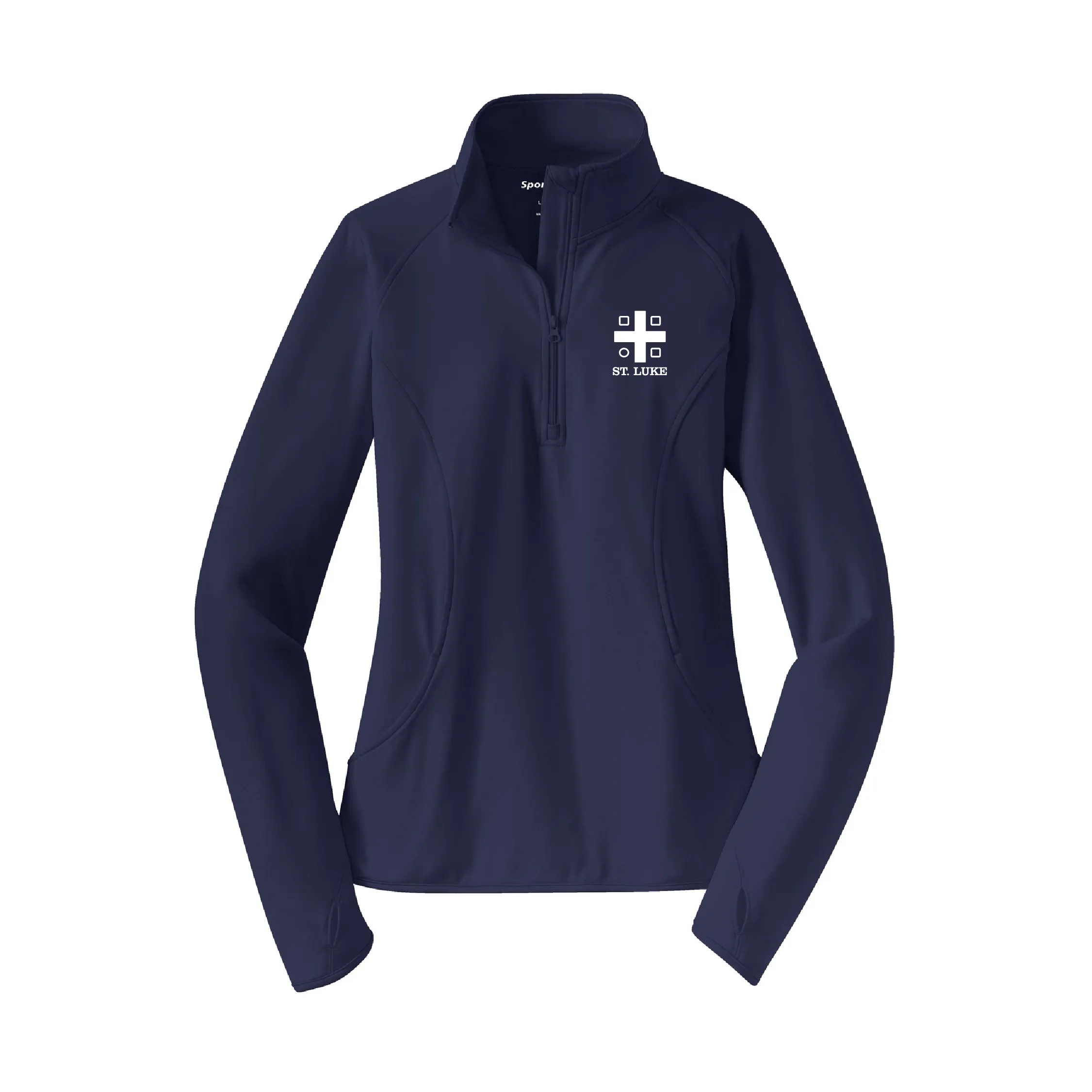 St. Luke Ladies Sport-Wick 1/4-Zip Pullover