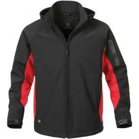 Stormtech Men's Black/Red Crew Bonded Parka