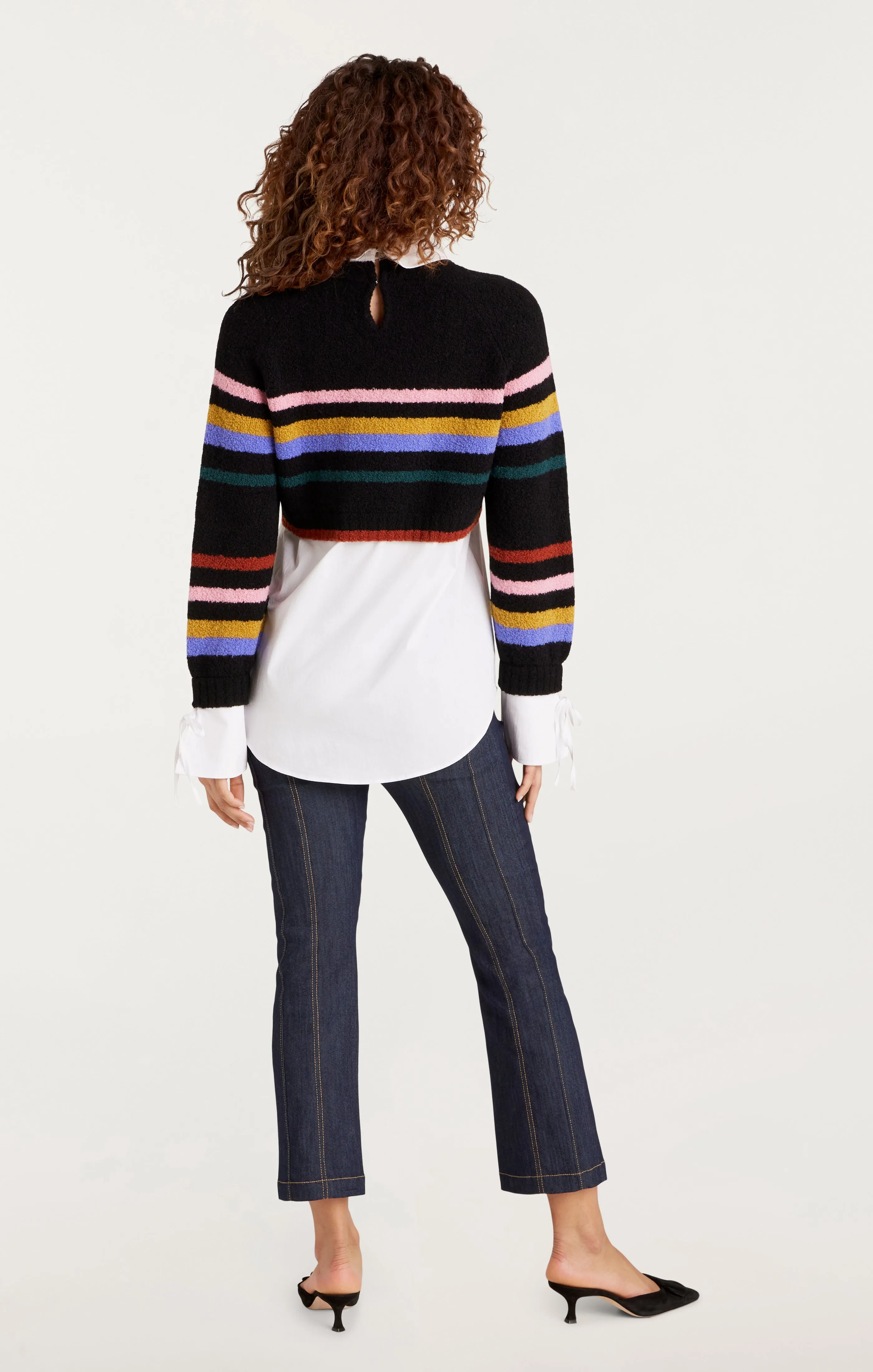 Striped Nelida Pullover