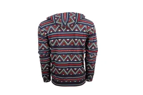 STS Ranchwear Unisex Sloane Navy Aztec 100% Cotton Hoodie