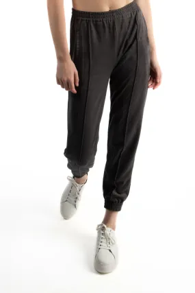 Suede Jogger Pants