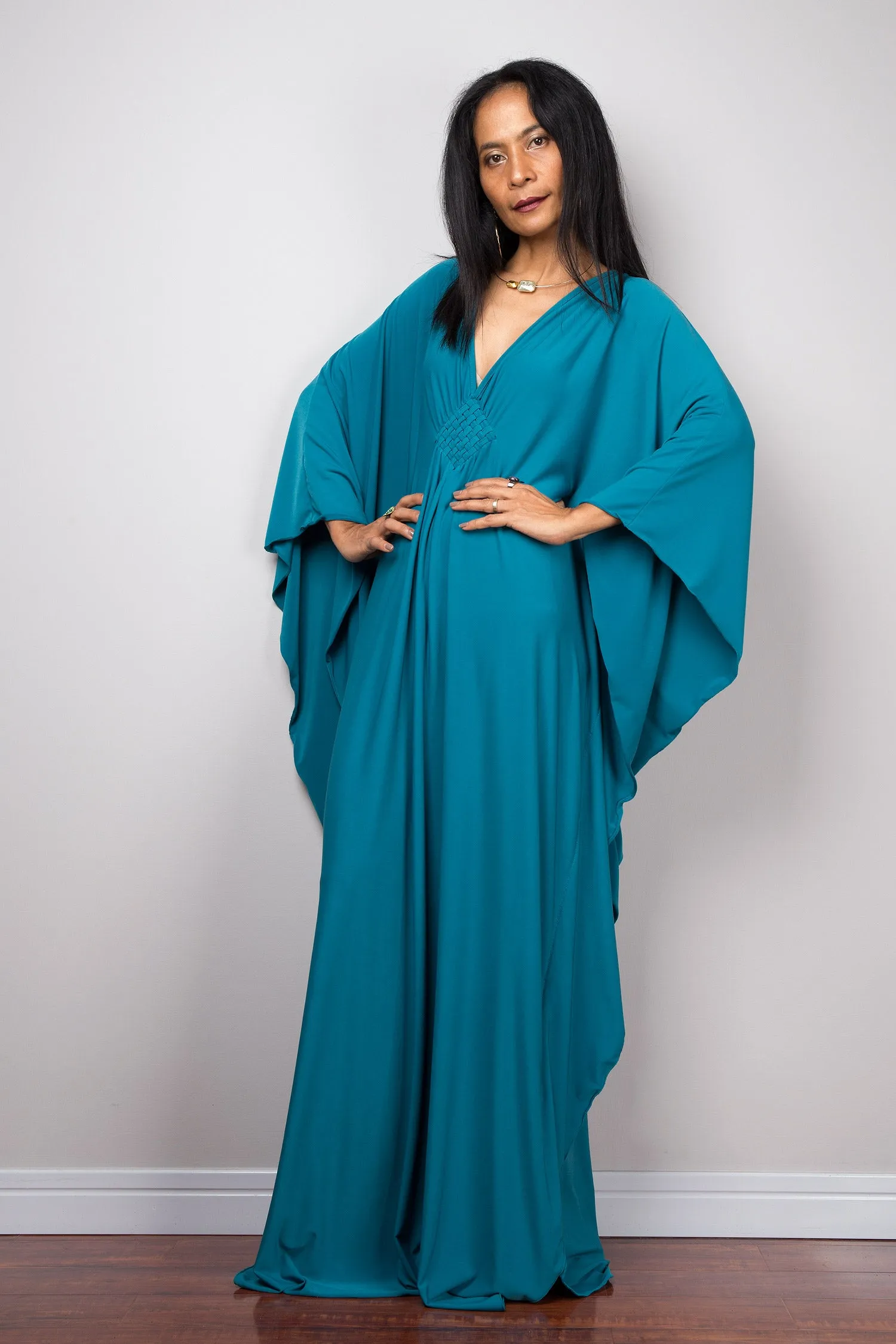 Teal Kaftan