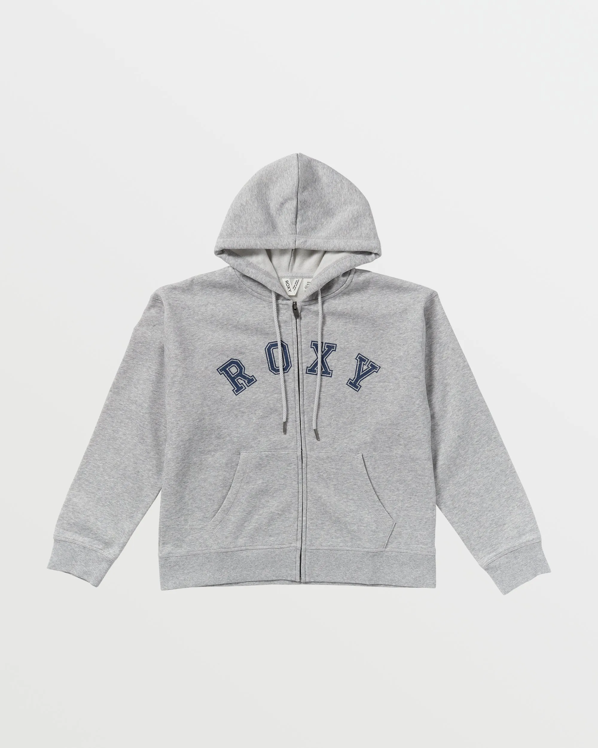 Team Roxy Evening Hike Zip-Up Sweatshirt - Heritage Heather