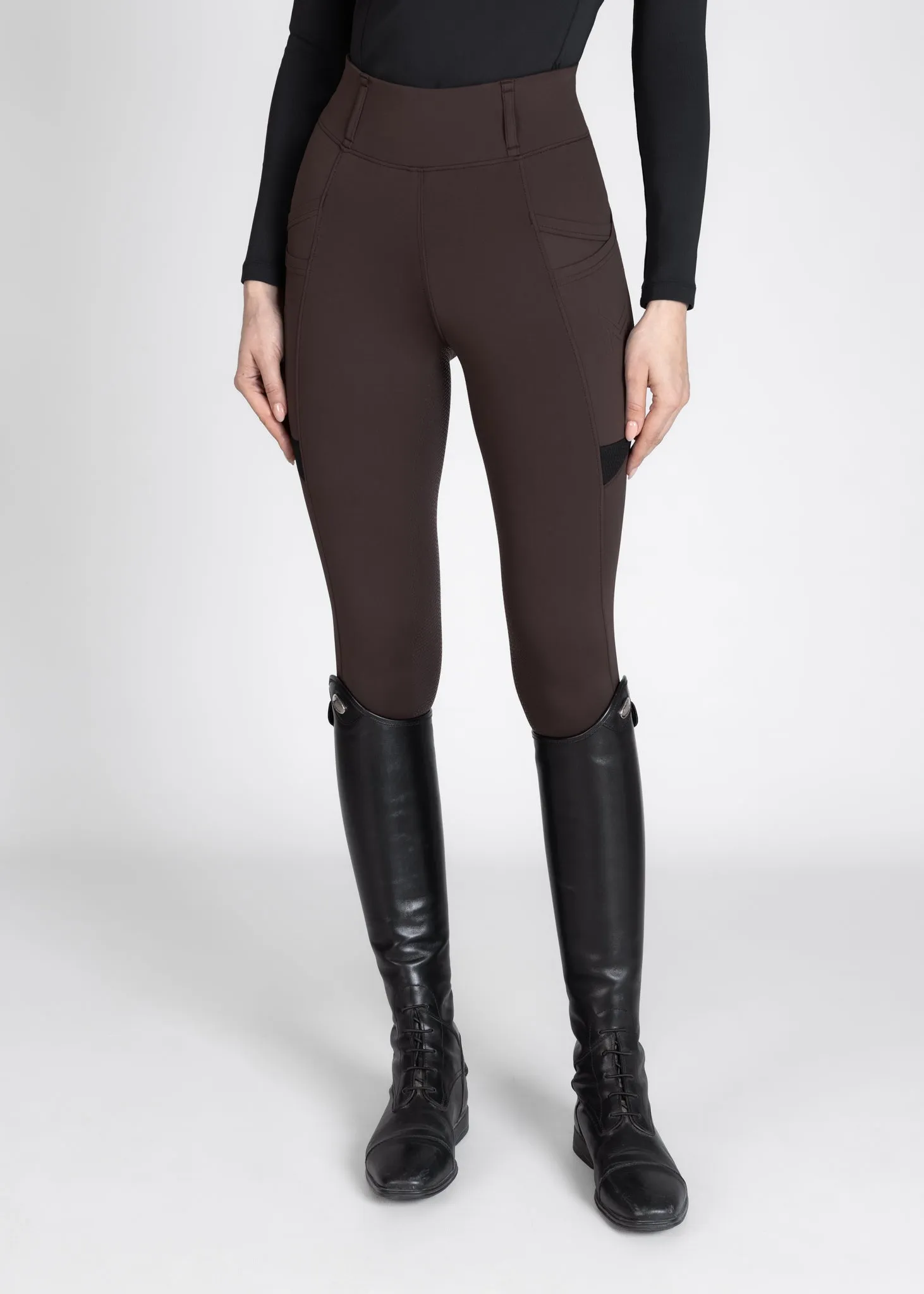 Tech Riding Leggings (Chocolate)