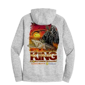 The KING - Fall 2022 - Long Sleeve - Fleece Tournament Hoodie - Electric Grey