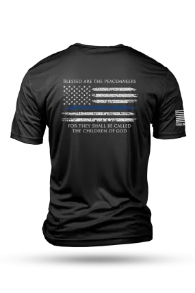 Thin Blue Line - Moisture Wicking T-Shirt