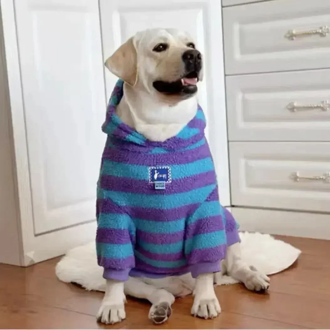 Trendy Labrador Clothes For Winter Puppy Clothes Warm Clothes Labrador Golden Retriever Fall Winter Dog Outftits Clothes Dog Clothes for Large Dogs Hoodie