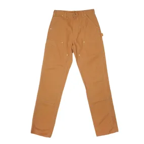 VINTAGE CARHARTT CARPENTER DOUBLE KNEE SANDSTONE PANTS 1990S 32X36 DEADSTOCK