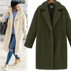 Warm Wool Long Coat