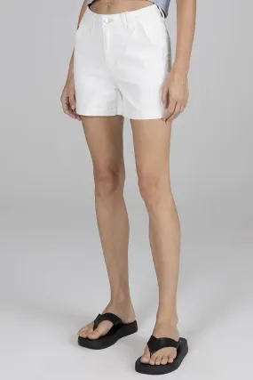 White Jean Carpenter Shorts