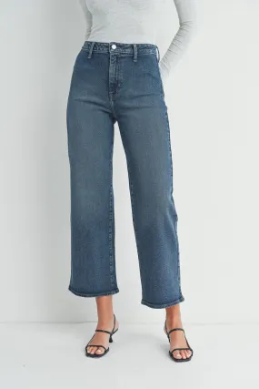 WIDE LEG TROUSER DENIM