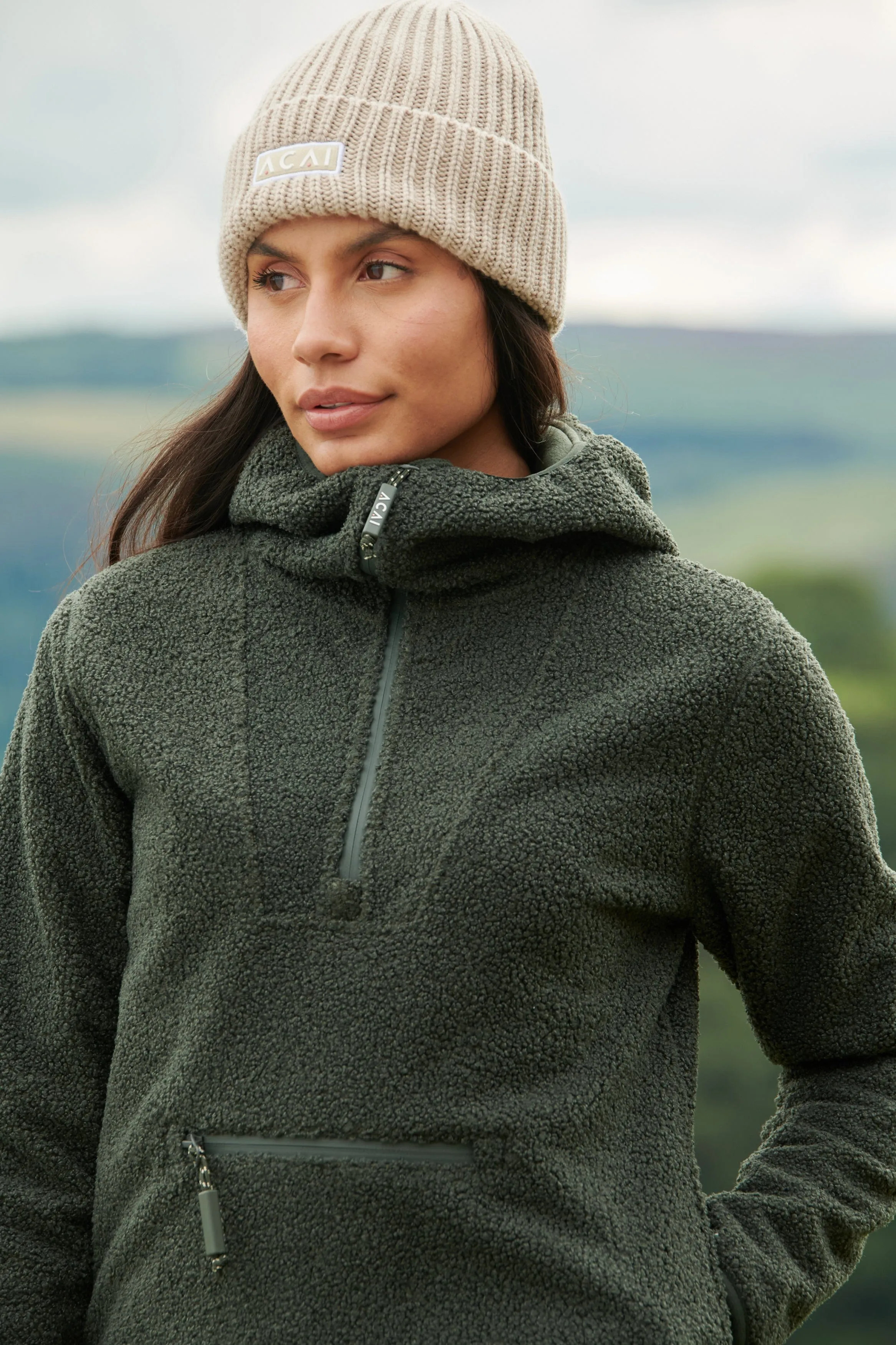 Windproof Gale Fleece - Deep Khaki