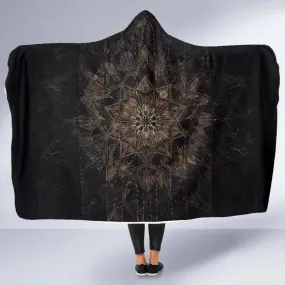 Witchcraft Star Mandala | Hooded Blanket | Mandalazed