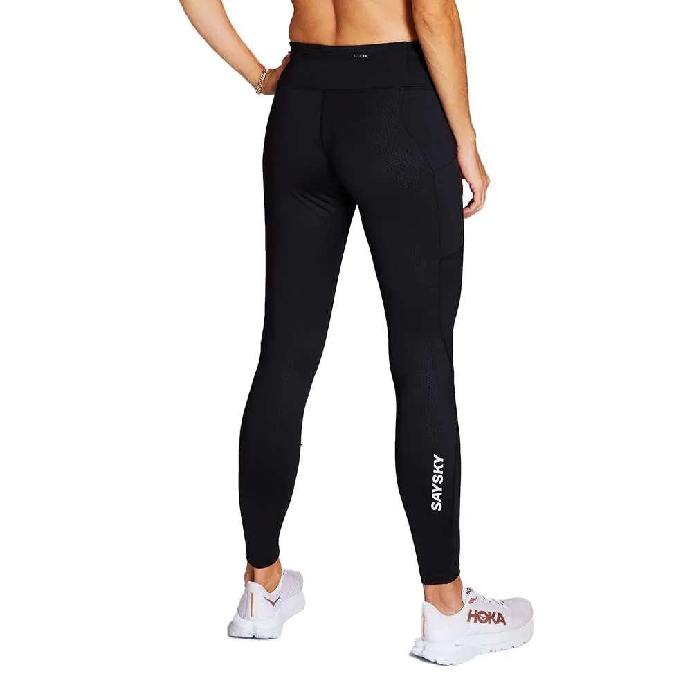 Women's Combat   Long Tights - Black