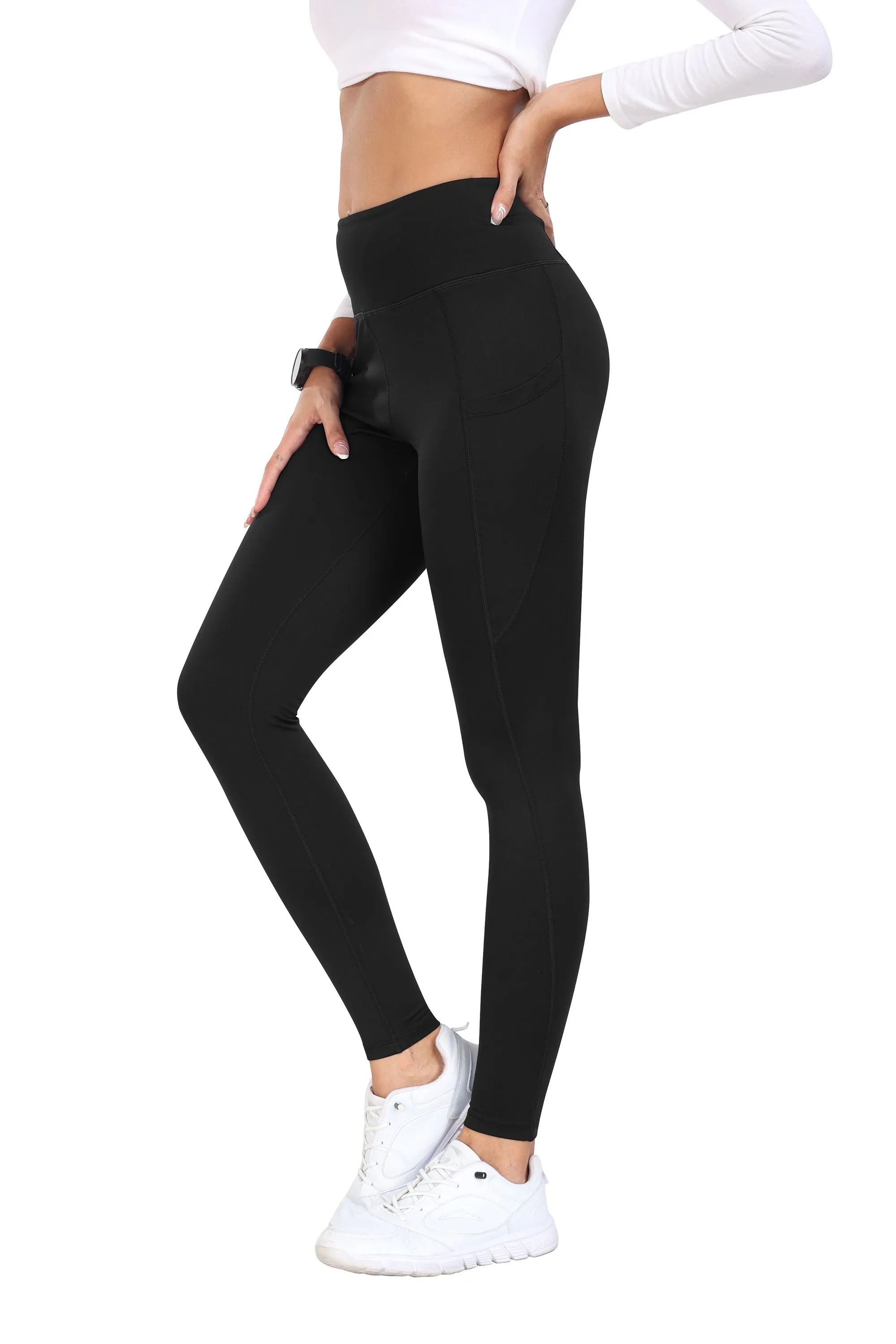 Women's High Waist Pocket Running Yoga Pants