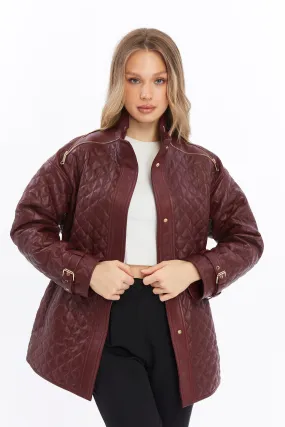 Women's Leather Coat