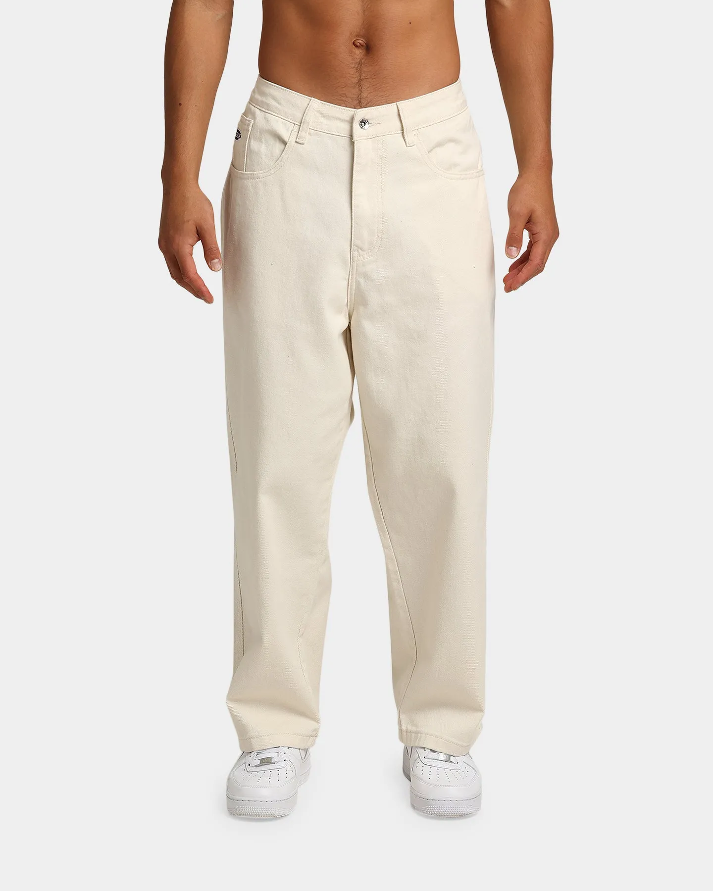 X-Large Bull Denim 91 Pants Cream